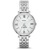 Women's Fossil Silver Le Moyne Dolphins Jacqueline Stainless Steel Watch