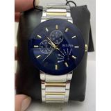 Bulova Futuro Men's Quartz Day/date Indicator Two-tone 40mm Watch