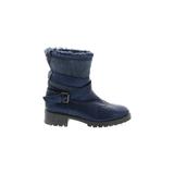 Ross & Snow Boots: Blue Shoes - Women's Size 9 - Closed Toe