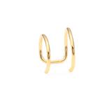 Gold Wire Ear Cuff - Yellow Gold - Yellow Gold