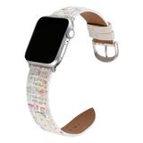 Nayu Replacement Bands beige - Beige Leather Band Replacement for Smart Watch