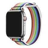 Nayu Replacement Bands White - White & Purple Stripe Textured Band Replacement for Smart Watch
