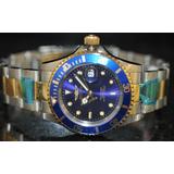 Invicta Men's Pro Diver Blue Dial Two Tone Stainless Steel Watch 26972