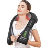 Snailax Shiatsu Wireless Neck Massager Rechargeable Neck Shoulder Massager with Heat Electric Neck Massager Machine Gifts