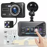 Dash Cam Driving Recorder 4 inch Touch Screen 1080P 170 Wide Angle Front Rear Car Camera G-Sensor Night Vision Motion Detection Parking Monitoring Uninterrupted Loop Recording Lightinthebox
