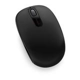 Microsoft Wireless Mobile Mouse 1850 - Mouse - right and left-handed - optical - 3 buttons - wireless - 2.4 GHz - USB wireless receiver - black