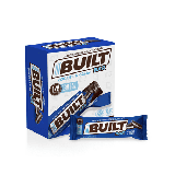 BUILT Bar Protein Bar Gluten Free Cookies N Cream Low Sugar & Carb Snack 1.73oz Bars 4 Ct Box
