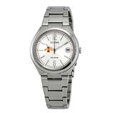 Women's Silver Iowa State Cyclones Eco-Drive Stainless Steel Watch