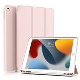 KenKe iPad 10.2 Case for iPad 9th Generation 2021 /iPad 8th Generation 2020 / iPad 7th Gen 2019 with Pencil Holder Auto Sleep/Wake for Slim Soft Back Smart Cover iPad 10.2 inch Case Pink