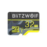 BlitzWolf®BW-TF3 Memory Card with Adapter C10 U3 Micro SD Card 64GB Smart Card TF Card 32/64/128/256GB for Camera UAV Re