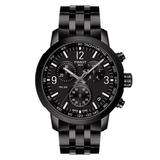 Tissot PR2 00 Men's Black Stainless Steel Bracelet Watch