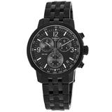 Tissot PRC 200 Quartz Chronograph Black Dial Steel Men's Watch T114.417.33.057.00 T114.417.33.057.00