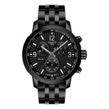 Tissot PRC 200 Chronograph Bracelet Watch, 43mm in Black at Nordstrom