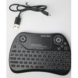 Ponybro Backlit Mini Wireless Keyboard With Touchpad Mouse Works (no