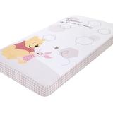 Disney Winnie the Pooh Hugs & Honeycombs Op Fitted Crib Sheet Polyester in Gray, Size 28.0 W x 52.0 D in | Wayfair 739503ER