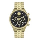 Versus Versace Colonne Chrono Collection Luxury Mens Watch Timepiece