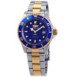 Invicta Pro Diver Blue Dial 40 Mm Two-tone Men's Watch 26972