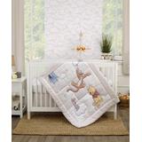Disney Crib Sheets Grey - Winnie the Pooh Gray Blustery Day Three-Piece Crib Comforter Set