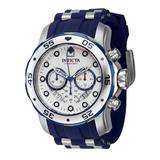 Invicta Pro Diver Men's 48mm Quartzchronograph Watch, Black/silver