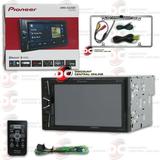Pioneer 2-DIN 6.2 Touchscreen Digital Media Car stereo USB Bluetooth + Remote with DiscountCentralOnline FL09CH Full License plate Night vision Waterproof back-up camera