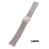 22mm 20mm 18mm Metal Watch Band Premium Solid Stainless Steel Watch Bracelet Straps for Men Women