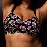 Torrid Intimates & Sleepwear | New Torrid X Betsey Johnson 48 C Cherry Print Bra Soft Cup No Underwire Rare Nwt | Color: Black/Pink | Size: 48c