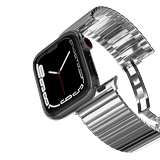CASETiFY Apple Watch Band (38mm/40mm/41mm) Silver Stainless Steel Monolink Watch Band Stainless Steel Monolink Watch Band (38/40/41mm) - Silver casetify