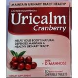Uricalm Cranberry Berry Flavored Urinary Health Chewable 60 Tablets