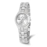 Disney Jewelry | Disney Adult Size Stnlss Steel Round Silver Dial Mickey Mouse Watch | Color: Silver | Size: 8.5