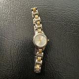 Nine West Accessories | Nine West Gold And Silver Tone Watch Small Face Dainty | Color: Gold/Silver | Size: Os