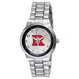 Women's Silver Rutgers Scarlet Knights Integris Stainless Steel Watch