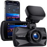 YEECORE D21 Dash Cam 4K Night Vision Dash Camera for Cars Built-in 5G WiFi GPS Dash Camera 157°Wide Angle Car Dash cam WDR Dash cam with App Accident Record Parking Mode 512GB Max