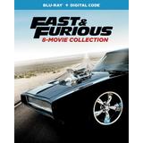 Fast & Furious: 8-movie Collection - Blu-ray - Action Movies on Blu-ray - Movies on GRUV