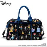 Disney Bags | Disney Relive The Magic Women's Quilted Weekender Tote Bag | Color: Black/Blue | Size: Os