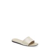 4g Logo Coated Canvas Slide Sandal