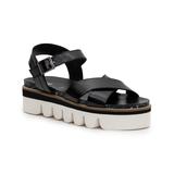 ara Women's Sandals BLACK - Black Forest Hills Patent Leather Sandal - Women