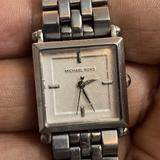 Michael Kors Accessories | Michael Kors Lexington Mk3092 Square Dial Stainless Steel Watch Working | Color: Silver | Size: Os