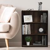 Ebern Designs Open Bookcase w/ Storage Shelves Wood in Brown, Size 31.5 H x 23.7 W x 9.7 D in | Wayfair BB954D230F6946E5835731F1D28336F2