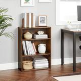 Ebern Designs Open Bookcase w/ Storage Shelves Wood in Brown, Size 31.8 H x 23.6 W x 9.4 D in | Wayfair 21D99C7DDA564D63B0AB4008FC6801D9