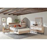Coaster Marlow 4-Piece Queen Bedroom Set Rough Sawn Multi Wood in Brown | Wayfair 215761Q-S4