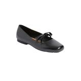 Women's The Emili Ballet Flat by Comfortview in Black (Size 9 M)
