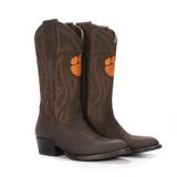 Women's Brown Clemson Tigers Western Boots