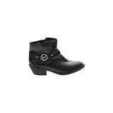 MICHAEL Michael Kors Ankle Boots: Black Print Shoes - Women's Size 5 - Closed Toe
