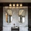 2/3/4-Light Modern Bathroom Crystal Vanity Light Wall Sconces