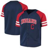 Youth Navy/Red Cleveland Indians Team Jersey