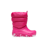 Crocs Candy Pink Toddler Classic Neo Puff Boot Shoes