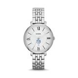 Women's Fossil Silver Saint Louis Billikens Jacqueline Stainless Steel Watch