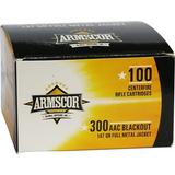 Armscor Usa Armscorprecision 300 Aac Blackout Ammo - 300 Aac Blackout 147gr Full Metal Jacket 100/Bo
