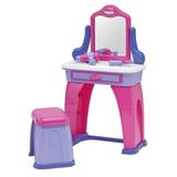 American Plastic Toys My Very Own Vanity Set w/ Mirror Plastic in Pink, Size 19.0 H x 18.25 W x 9.0 D in | Wayfair 21090