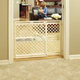 Toddleroo by Northstates Supergate Ergo Ivory Baby Safety Gate Plastic/ (a practical & lightweight option) in White, Size 26.0 H x 42.0 W in 8629